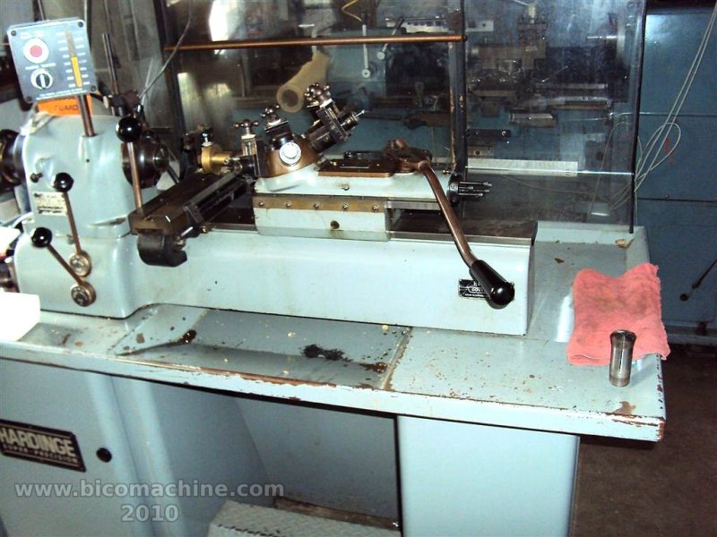 Hardinge DV-59 turret lathe